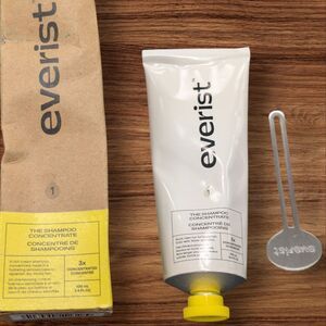 Everist Shampoo Concentrate 3x Concentrated Water Activated Vegan 3.4oz 100ml
